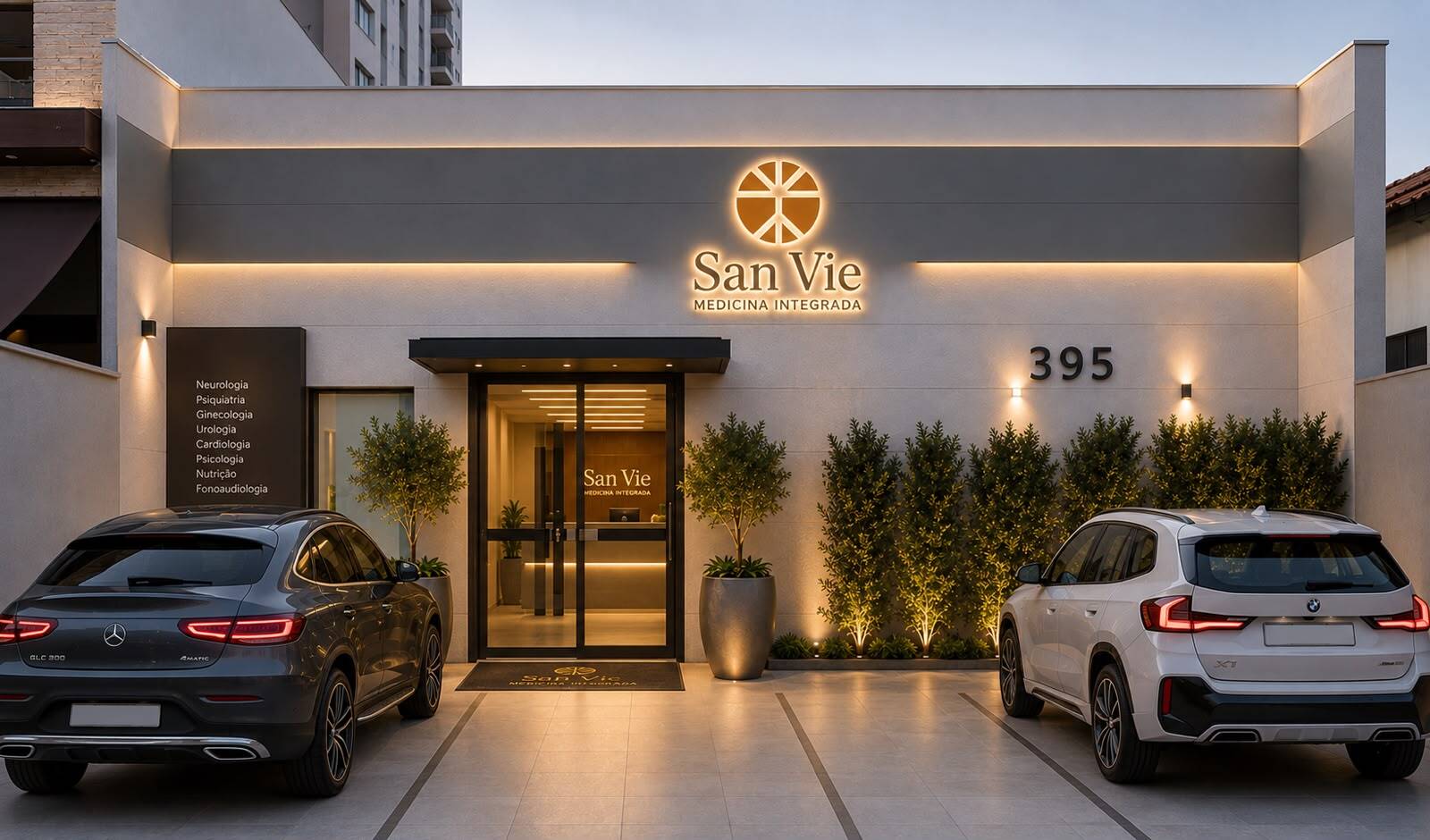 Fachada da Clínica SanVie